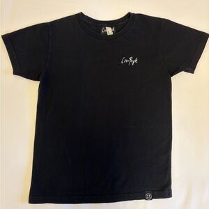 American Apparel Sustainable Edition Black Classic Minimalist Tee Shirt Size 12